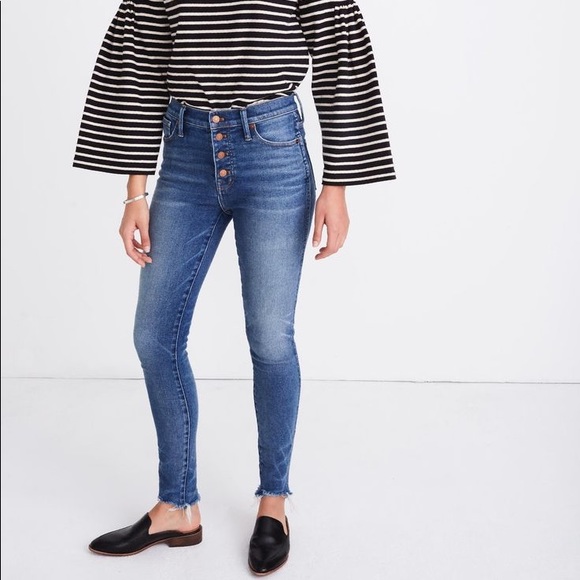 Madewell Highrise Skinny Jeans In 
